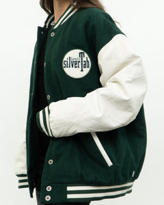 Vintage x LEVIS SILVERTAB Green Felt Varsity Jacket (S-XL)