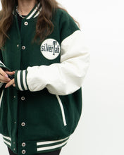 Load image into Gallery viewer, Vintage x LEVIS SILVERTAB Green Felt Varsity Jacket (S-XL)