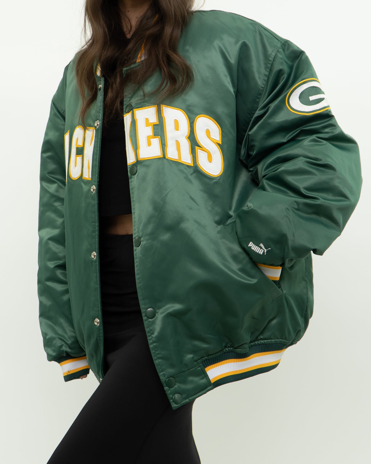 PUMA x GREENBAY PACKERS Bomber Jacket (S-L)