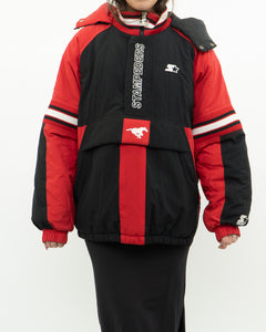 Vintage x STAMPEDERS Starter Pullover Jacket (XS-L))