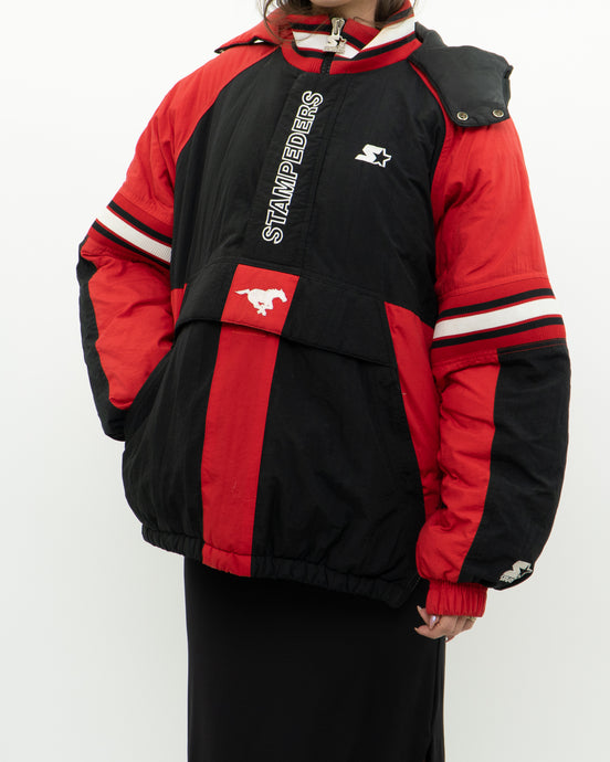 Vintage x STAMPEDERS Starter Pullover Jacket (XS-L))