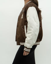 Load image into Gallery viewer, Vintage x SOUTHPOLE Brown Satin Varsity Jacket (XS-M)