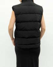 Load image into Gallery viewer, MERCEDES BENZ x Black Down Puffer Vest (XS, S)