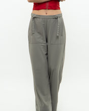 Load image into Gallery viewer, Vintage x Made in Italy x SARAH PACINI Light Grey Flowy Dress Pant (S, M)