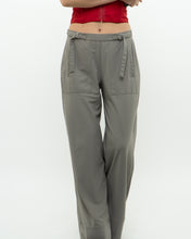 Load image into Gallery viewer, Vintage x Made in Italy x SARAH PACINI Light Grey Flowy Dress Pant (S, M)