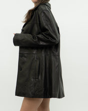 Load image into Gallery viewer, Vintage x ARMAND BASSI Black Leather Jacket (S-L)