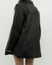 Load image into Gallery viewer, Vintage x ARMAND BASSI Black Leather Jacket (S-L)