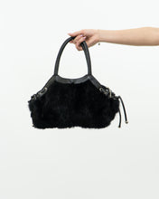 Load image into Gallery viewer, Vintage x Black Fur Purse