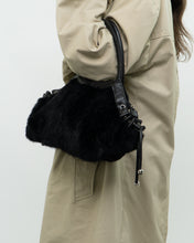 Load image into Gallery viewer, Vintage x Black Fur Purse