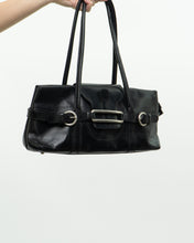 Load image into Gallery viewer, Vintage x Made in Italy x PAOLO MASI Black Leather Purse