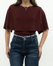 Load image into Gallery viewer, PRADA x Burgundy Fine Knit Silk Blend Top (XS, S)