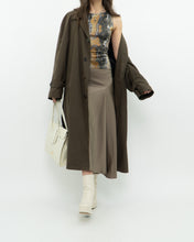 Load image into Gallery viewer, Modern x Satin Olive Skirt (XS)