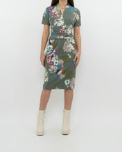 Load image into Gallery viewer, ETRO ITALY x Green Floral Dress (S)