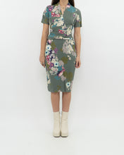 Load image into Gallery viewer, ETRO ITALY x Green Floral Dress (S)