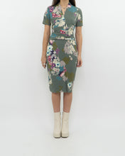 Load image into Gallery viewer, ETRO ITALY x Green Floral Dress (S)