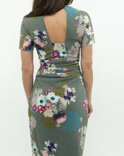 Load image into Gallery viewer, ETRO ITALY x Green Floral Dress (S)