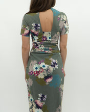 Load image into Gallery viewer, ETRO ITALY x Green Floral Dress (S)