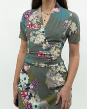 Load image into Gallery viewer, ETRO ITALY x Green Floral Dress (S)