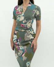 Load image into Gallery viewer, ETRO ITALY x Green Floral Dress (S)