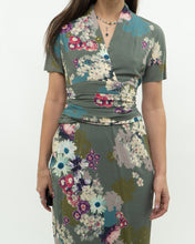 Load image into Gallery viewer, ETRO ITALY x Green Floral Dress (S)