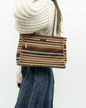 Load image into Gallery viewer, Vintage x KATE SPADE Striped Canvas Bag