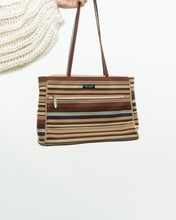 Load image into Gallery viewer, Vintage x KATE SPADE Striped Canvas Bag