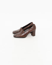 Load image into Gallery viewer, Vintage x ENZO ANGIOLINI Brown Leather Loafers (7.5, 8)