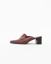 Load image into Gallery viewer, Vintage x JESSICA Burgundy Leather Loafers (9, 9.5)