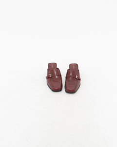 Vintage x JESSICA Burgundy Leather Loafers (9, 9.5)