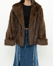 Load image into Gallery viewer, Vintage x Brown Custom Genuine Fur Jacket (S-L)