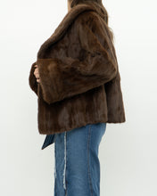 Load image into Gallery viewer, Vintage x Brown Custom Genuine Fur Jacket (S-L)