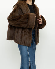 Load image into Gallery viewer, Vintage x Brown Custom Genuine Fur Jacket (S-L)