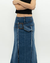 Load image into Gallery viewer, Vintage x Long Panelled Denim Skirt (L)