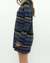 Load image into Gallery viewer, Vintage x MISSONI ITALY Metallic Zig Zag Dress (XS-M)