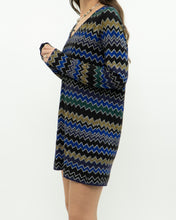 Load image into Gallery viewer, Vintage x MISSONI ITALY Metallic Zig Zag Dress (XS-M)