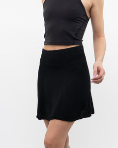 REFORMATION x Black Mini Skirt (XS, S)