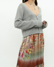 Load image into Gallery viewer, FREE PEOPLE x Silver Metallic Cropped Cardigan (S-L)