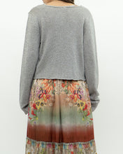 Load image into Gallery viewer, FREE PEOPLE x Silver Metallic Cropped Cardigan (S-L)