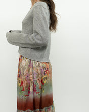 Load image into Gallery viewer, FREE PEOPLE x Silver Metallic Cropped Cardigan (S-L)