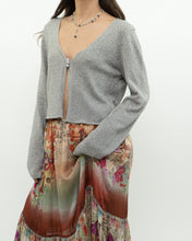 Load image into Gallery viewer, FREE PEOPLE x Silver Metallic Cropped Cardigan (S-L)