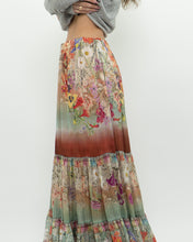 Load image into Gallery viewer, ETRO MILANO x Flowy Silk Metallic Patterned Skirt (XS-M)