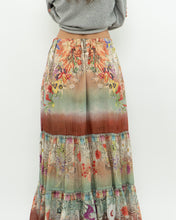 Load image into Gallery viewer, ETRO MILANO x Flowy Silk Metallic Patterned Skirt (XS-M)