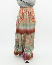 Load image into Gallery viewer, ETRO MILANO x Flowy Silk Metallic Patterned Skirt (XS-M)