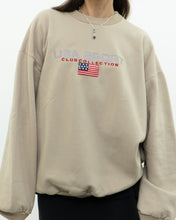 Load image into Gallery viewer, Vintage x USA SPORT Beige Crewneck (XS-XL)