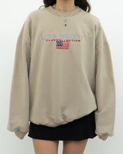 Load image into Gallery viewer, Vintage x USA SPORT Beige Crewneck (XS-XL)