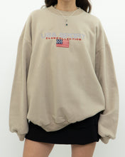 Load image into Gallery viewer, Vintage x USA SPORT Beige Crewneck (XS-XL)