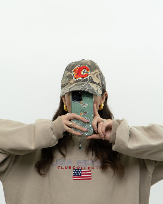 CALGARY FLAMES x Camo Hat