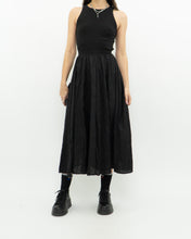 Load image into Gallery viewer, GAP x Black Ribbed Flowy Dress (XXS, XS)