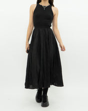 Load image into Gallery viewer, GAP x Black Ribbed Flowy Dress (XXS, XS)