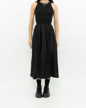 Load image into Gallery viewer, GAP x Black Ribbed Flowy Dress (XXS, XS)